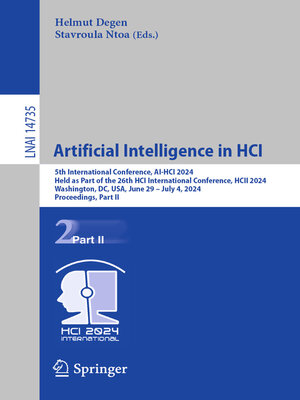 cover image of Artificial Intelligence in HCI